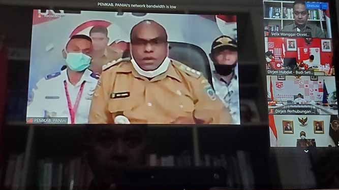 Menhub Dukung Bupati Paniai Dorong Pengembangan Ekonomi Rakyat