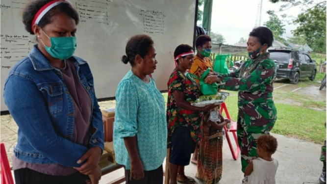 Sambut HUT RI Ke 75, Koramil  Arso Gelar Perlombaan