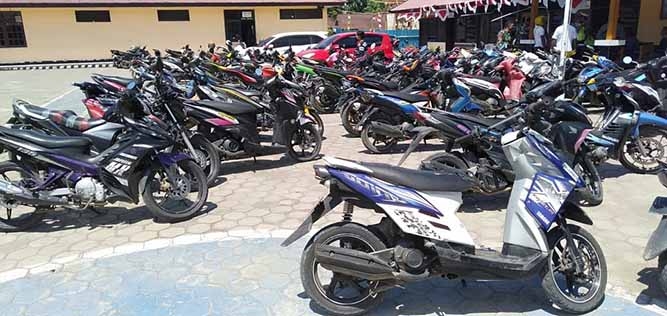 Wajib Gunakan Masker, Polres Kepulauan Yapen Gencar Lakukan Sweeping