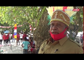 Masuk Zona Hijau Warga Kampung Kayu Batu Tetap Patuhi Protokol Kesehatan