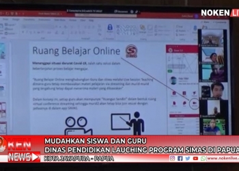 Mudahkan Siswa Dan Guru Dinas Pendidikan Lauching Program Simas Di Papua