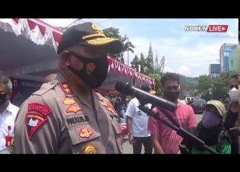 286 Ribu Masker Dan Ratusan Sembako Disalurkan Oleh Kapolda Papua