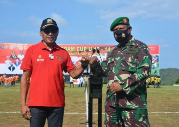 Turnamen Sepak Bola Usia Dini Kodam Cenderawasih Ajang Pembinaan