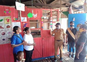 DP2AD Papua Berharap Kegemaran Membaca Ditingkatkan Di Masa Pandemi