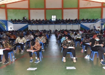 449 Calon Bintara Polisi Ikuti Tes Psikologi Panda Papua