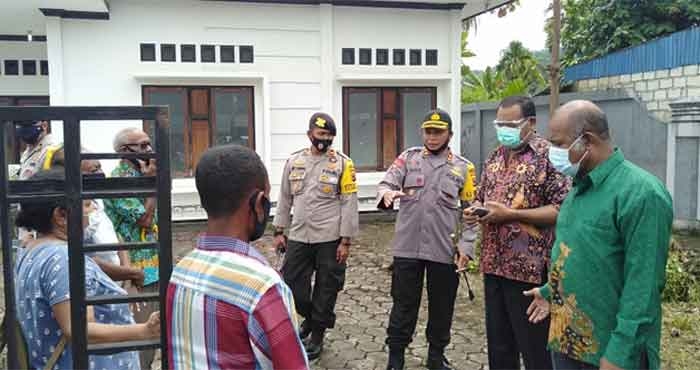 Kapolres Temui Warga Tolak Keberadaan Rumah Isolasi Bagi Nakes