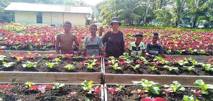 Ditengah Pandemi Covid 19, Kampung Ketuapi Terus Kembangkan Tanaman Sayur 