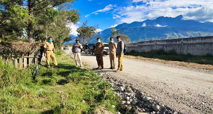 Bupati Pantau Pengerjaan Ruas Jalan Wesaput