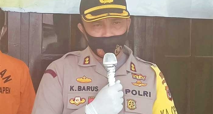 Masuk Zona Merah Polres Yapen Perketat Pencegahan Penyebaran Covid 19 