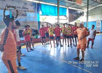 Tim Futsal PON Papua Fokus Latihan Taktik