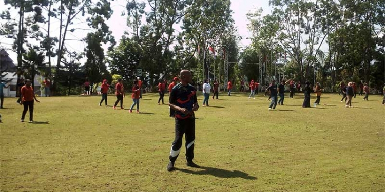 Walikota BTM Terus Gelorakan Olahraga Bagi ASN Untuk Menangkal Corona