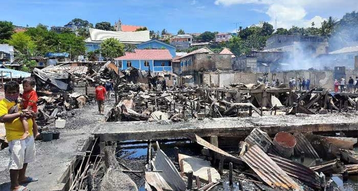 Kebakaran Dok IX Jayapura, 728 Warga Kehilangan Rumah