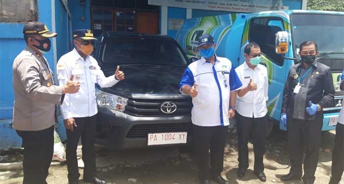 Polresta Jayapura Terima Mobil Operasional Dari PDAM
