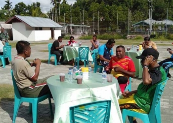 Dandim Ajak Masyarakat Yapen Hidup Sehat Dengan Berolahraga