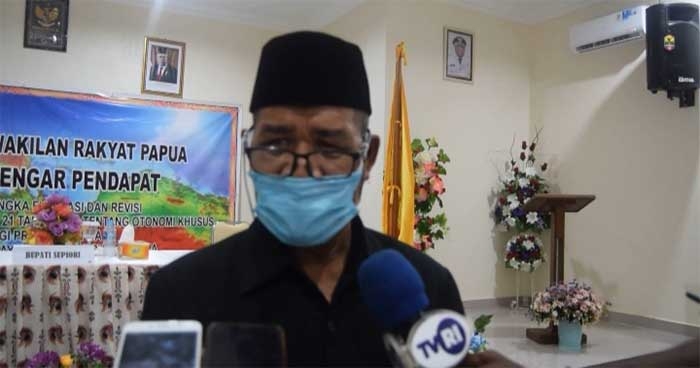 Hasil RDP, Bupati Supiori Minta Otsus Dilanjutkan
