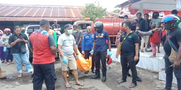 Delapan Petak Rumah Kos Terbakar Api,  Satu Warga Meninggal Dunia