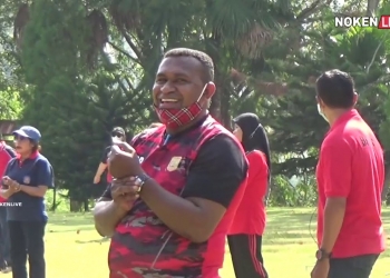 Tingkatkan Imun Tubuh, Walikota Jayapura Ajak ASN Berolahraga