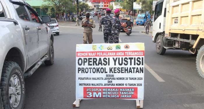 Kasus Covid-19 Naik, Jam Aktifitas Kota Jayapura Ditinjau Kembali