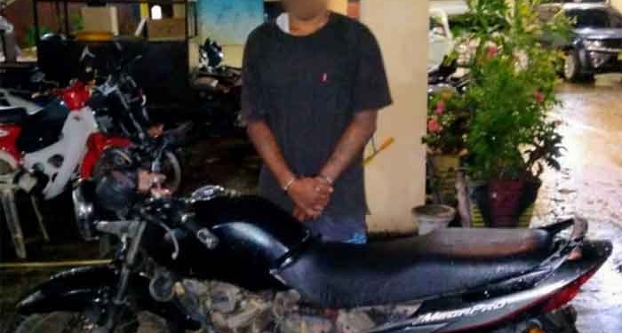 Hendak Barter Ganja Dengan Motor, Popay di Tangkap Polisi