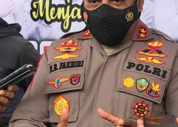 Kapolda Papua Mathius Fakiri. (Hans Palen/Nokenlive.com)