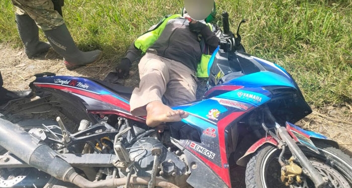 Jenazah korban Udin (41) tukang ojek yang ditembak mati KKB di Kampung Eromaga Kab.Puncak,Provinsi Papua.(istimewa Foro Nokenlive.Com)