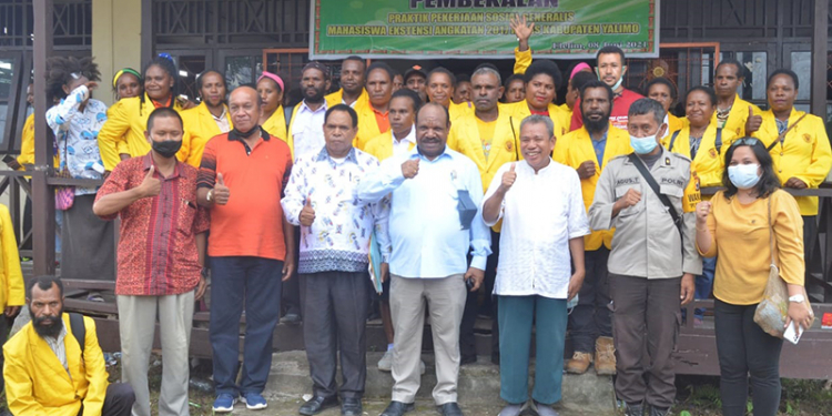Mahasiswa PPSG Bersama Sekda Yalimo