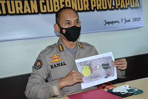 Kabid Humas Polda Papua, Kombes Pol Ahmad Mustofa Kamal. SH