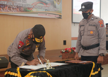 Kapolda Papua Pimpin Serah Terima Jabatan, Kapolres Jajaran Di Polda Papua