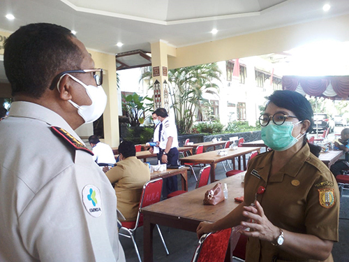 Ka Dinkes Kota "   146 Nakes Terpapar Covid 19 Selama Bulan Juli, Di Kota Jayapura
