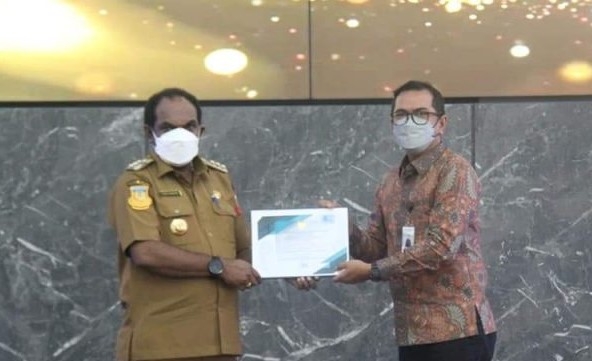 Pemkab Keerom Terima 4 Penghargaan Dalam Ajang Award Opini Wtp & Tpid Serta Apresiasi Tp2dd & Tpakd