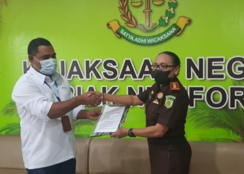 Kajari Biak Resmi Wakili PT. Pelindo Tangani Kasus Gugatan