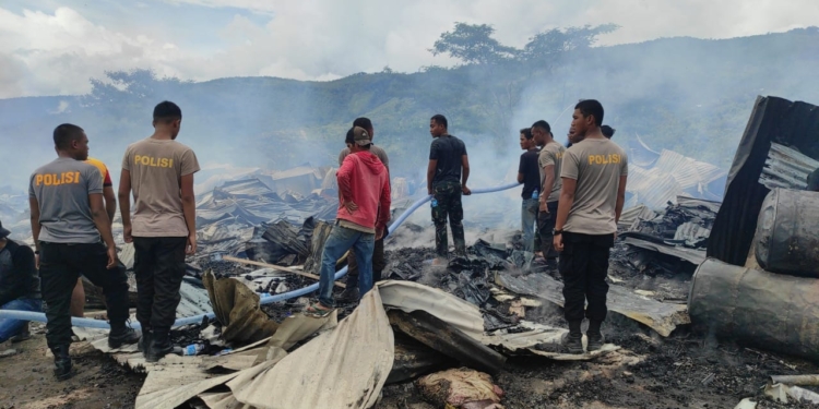 Kebakaran di Tolikara, Satu Balita Jadi Korban