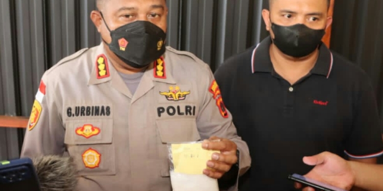 Polresta Jayapura Gagalkan Penyelundupan Sabu 195, 76 gram
