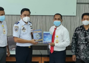 KSOP Jayapura Paparkan Materi Tol Laut  Dihadapan Mahasiswa Teknik UNCEN