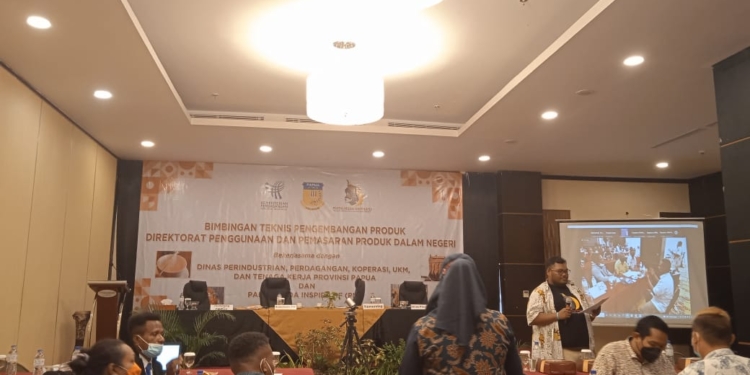 Papua Muda Inspiratif Gandeng Kementrian Perdagangan RI Gelar Bimtek Pengembangan Wirausaha