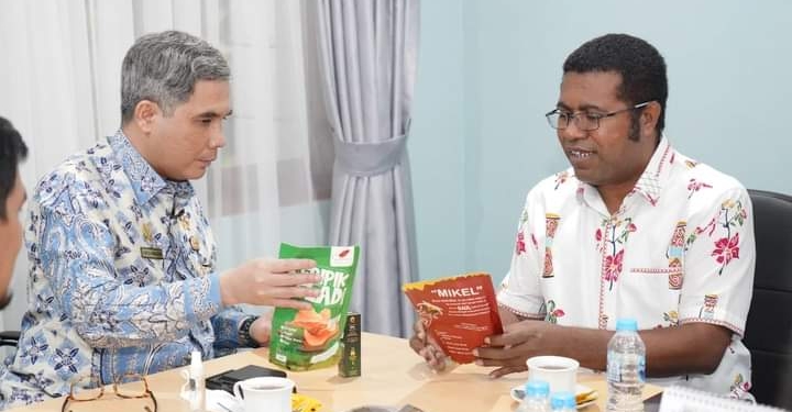 Bupati Biak Temui Wamentan Terkait Pengembangan Sektor Pertanian