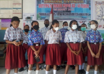 SD YPK SION GELAR IBADAH SYUKUR SAMBUT HUT YPK KE 60