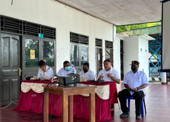 Kejati Papua Hadiri Rapat Monitoring Evaluasi Rehabilitasi Pasca Banjir Kabupaten Jayapura
