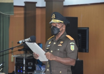 Kajati Papua Lantik 3 Kajari Dan 4 Asisten Di Lingkungan Kejaksaan Tinggi Papua