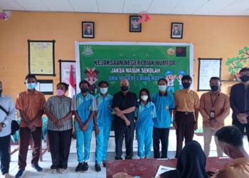 Ada “Jaksa Masuk Sekolah” di SMA III Biak
