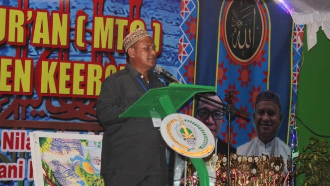Distrik Mannem Juara Umum MTQ Ke-IX Kabupaten Keerom