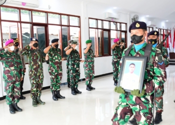 Jenazah 2  Marinir Korban Serangan KKB Dipulangkan Ke Daerah Asal