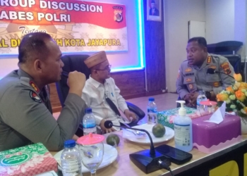 Humas Mabes Polri Gandeng MUI Pusat Laksanakan FGD Di Polresta Jayapura Kota