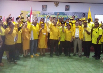 2 tahun menunggu, Akhirnya Partai Golkar Kabupaten Biak Numfor Melaksanakan Musda VII