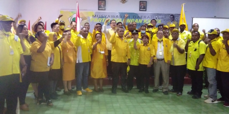 2 tahun menunggu, Akhirnya Partai Golkar Kabupaten Biak Numfor Melaksanakan Musda VII