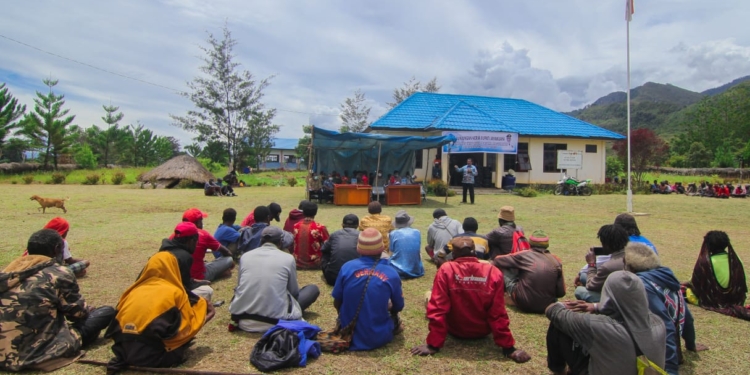 Bupati Jayawijaya Kunker ke Distrik Siepkosi