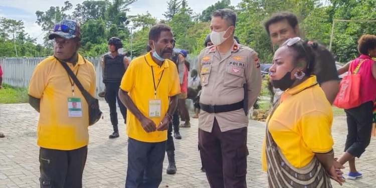 Pelaksanaan Pilkam Serentak Di Wilayah Muara Tami Berjalan Aman dan Lancar