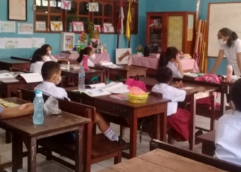 SD YPPK Kristus Raja Dok V Laksanakan PTM Secara Penuh Bagi Siswa Kelas VI