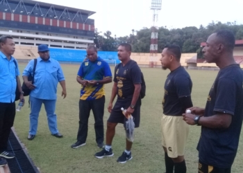 Bupati Waropen : Pembangunan Infrastruktur Olahraga jadi Perhatian Pemkab Waropen