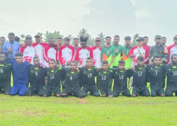 Sambut HUT RI ke-77, Distrik Mamberamo Hilir adakan Berbagai Perlombaan